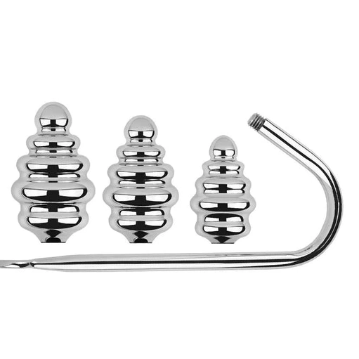 8826 Hook Set Ribbed Screw-in GreatBenefit Anal 1102